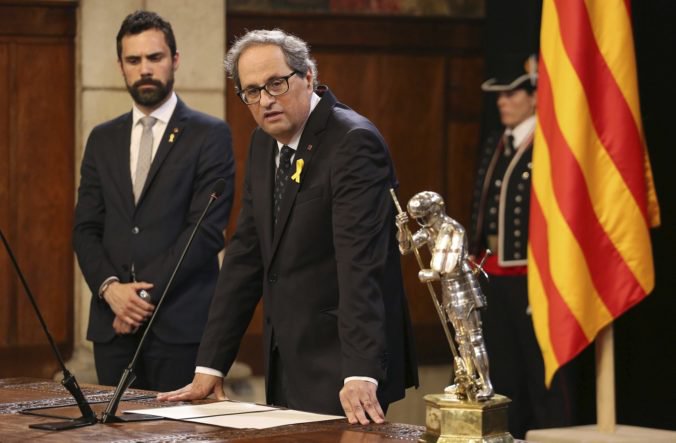 Katalánsko získalo späť svoje právomoci, Torra chce so Sánchezom rokovať ako vláda s vládou