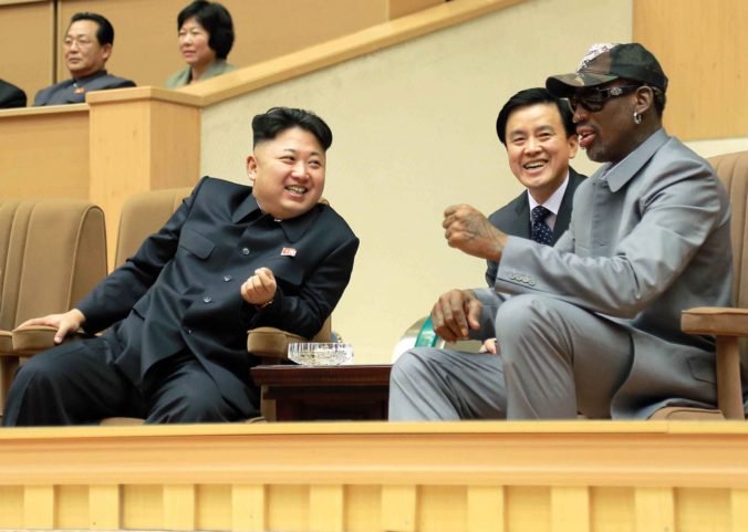 Biely dom poslal odkaz Rodmanovi, ktorý sa zúčastní na stretnutí Trumpa s Kim Čong-unom