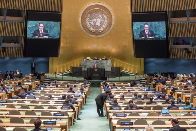 Za násilnosti v Pásme Gazy môže Izrael, tvrdí rezolúcia schválená Valným zhromaždením OSN