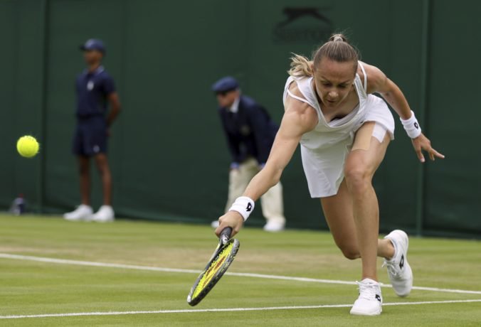 Rybáriková na Wimbledone dohrala už v úvodnom kole, vlani v Londýne hrala semifinále