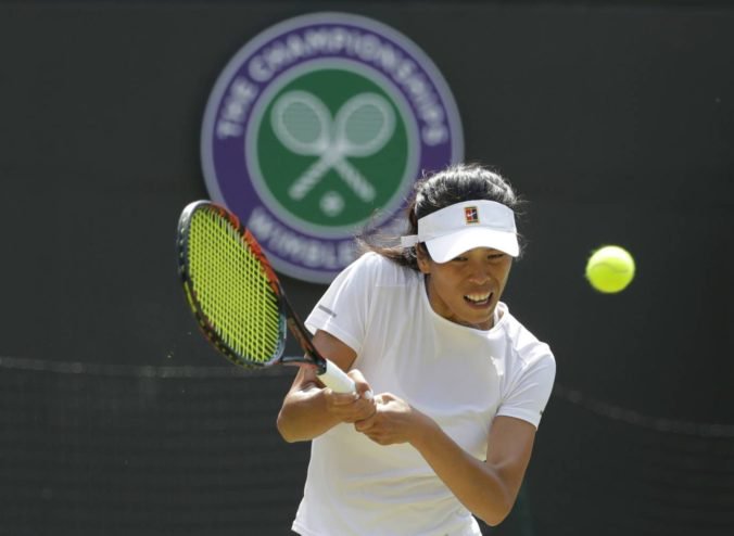 Chsieh Su-wej sa na Wimbledone postarala o senzáciu, vyradila svetovú jednotku Halepovú