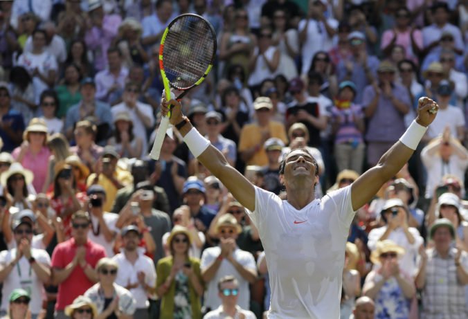 Rafael Nadal postúpil do osemfinále Wimbledonu, vyradil nenasadeného de Minaura