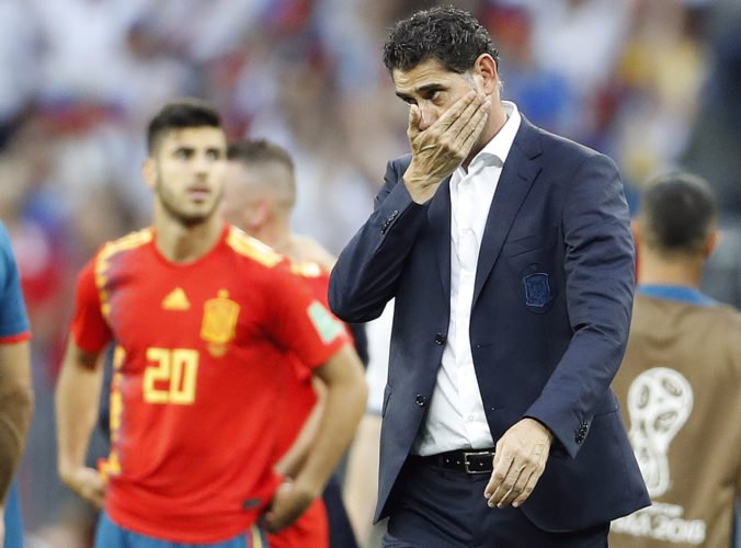 Fernando Hierro po prehre Španielska na MS vo futbale odstúpil z postu trénera