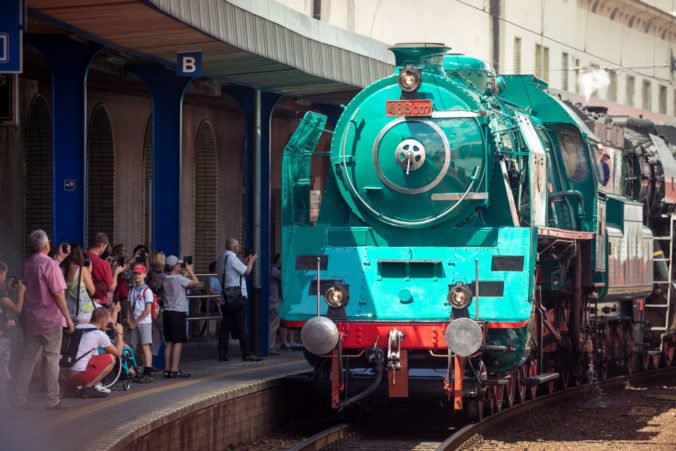 Foto: Ďalšou zastávkou historického Prezidentského vlaku budú Košice