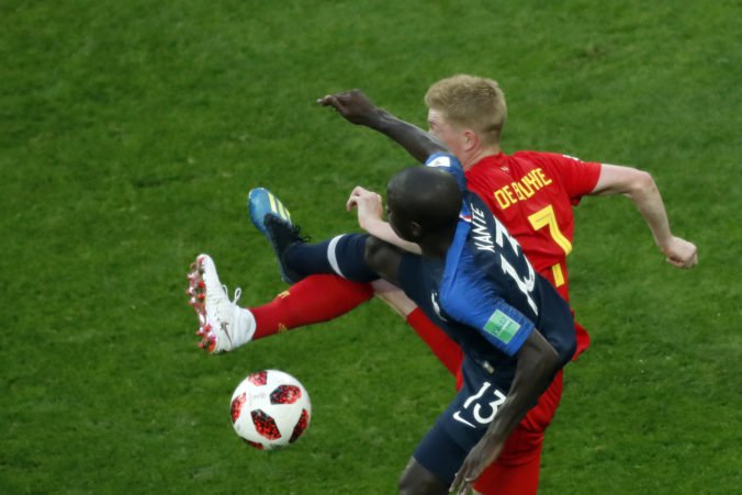 Defenzíva Francúzov v semifinále MS vo futbale 2018 fungovala ako hodinky, Belgicko ju potrápilo