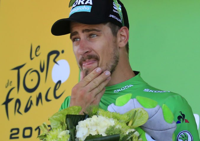 Fotografie (6. etapa Tour de France 2018): Sagan išiel rekordný 90-krát v zelenom, bodoval aj na prémii