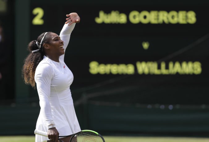 Serena Williamsová postúpila do desiateho wimbledonského finále v kariére, vyradila Nemku Görgesovú