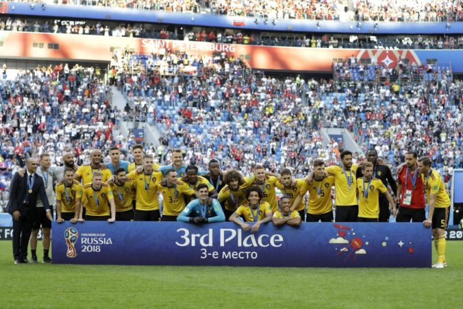 Belgičanom nestačilo na titul šesť víťazstiev, po MS vo futbale 2018 oslavujú historický úspech