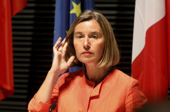 Šéfka európskej diplomacie Mogheriniová reagovala na Trumpove slová o nepriateľstve