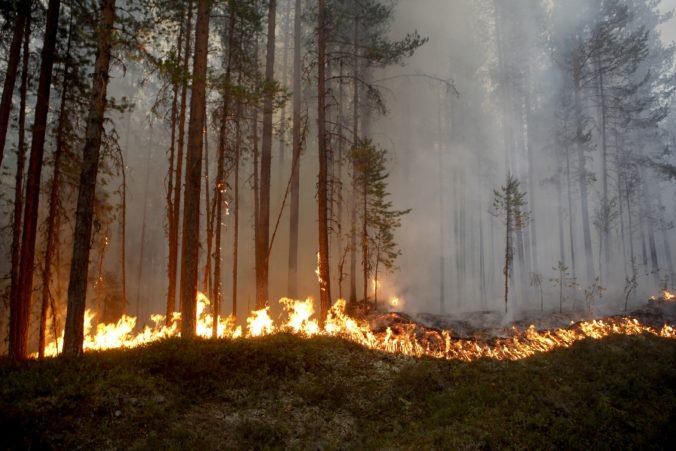 Video: Pomoc pri hasení požiarov vo Švédsku ponúklo Francúzsko, Nemecko i ďalšie krajiny