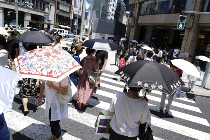 Japonsko sužujú rekordné horúčavy, zahynulo vyše 40 ľudí a tisícky ošetrili v nemocniciach
