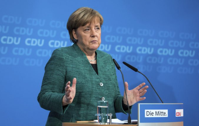 Angela Merkelová nechce vládnuť so stranou Ľavica, niektorí členovia jej strany by spoluprácu nenamietali