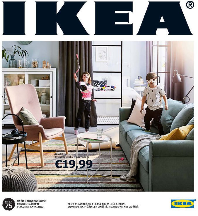 Katalóg IKEA 2019 je oslavou rozmanitého životného štýlu