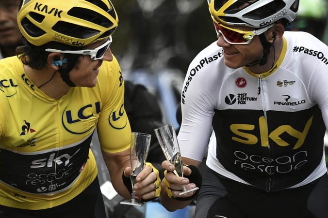 Víťazi Tour de France Froom a Thomas vynechajú Vueltu, pôjdu na preteky Okolo Veľkej Británie
