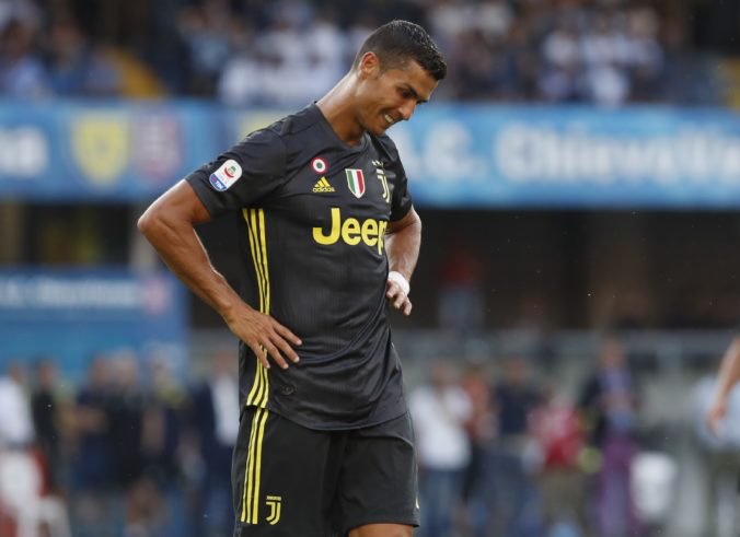 Cristiano Ronaldo pri ligovom debute za Juventus bez gólu, ale s víťaznou premiérou