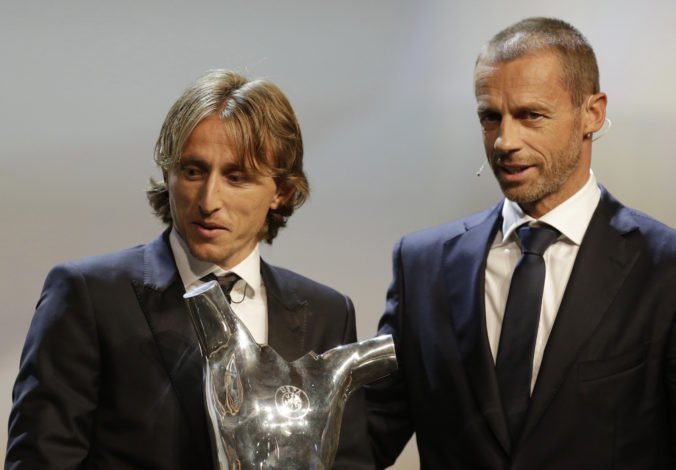 Najlepším hráčom podľa UEFA Luka Modrič, ocenenie získal aj Guram Kashia za podporu LGBT komunity