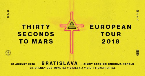 Thirty Seconds To Mars vystúpia v Bratislave už zajtra! Strapo pozýva na koncert prostredníctvom vtipného videa
