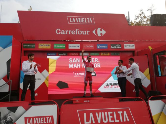Video: Sagan došpurtoval v šiestej etape Vuelty v Top 10, z triumfu sa tešil Bouhanni