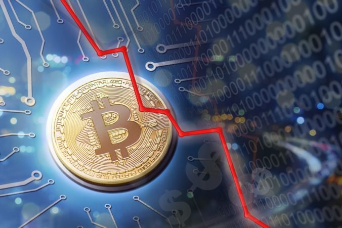 Hodnota bitcoinu na burze naďalej klesá, inštitúcie na Wall Street sa vyhýbajú virtuálnym menám