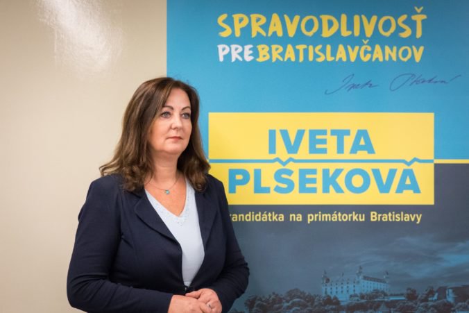 Do boja o primátorské kreslo v Bratislave ide aj viceprimátorka Iveta Plšeková
