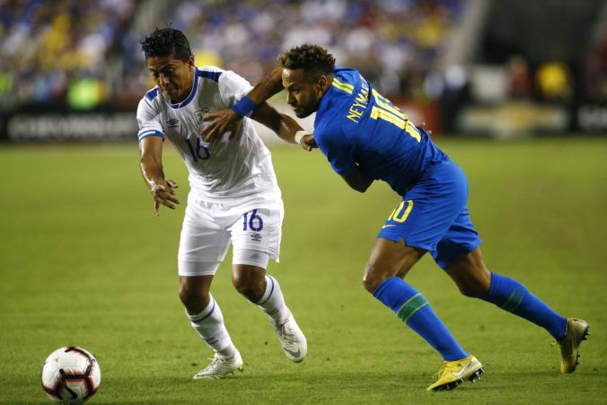 Brazília rozstrieľala Salvádor, Neymar mal prsty v štyroch z piatich gólov