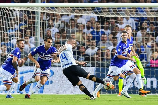 Video: Škriniar pomohol Interu zdolať Sampdoriu, Hancko nastúpil premiérovo za Fiorentinu