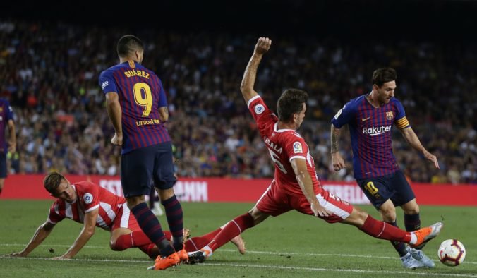 FC Barcelona doma zakopol so Gironou, FC Sevilla šiestimi gólmi zničil Levante