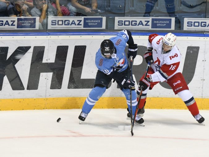 Michal Řepík z HC Slovan Bratislava sa stal najlepším útočníkom týždňa v KHL
