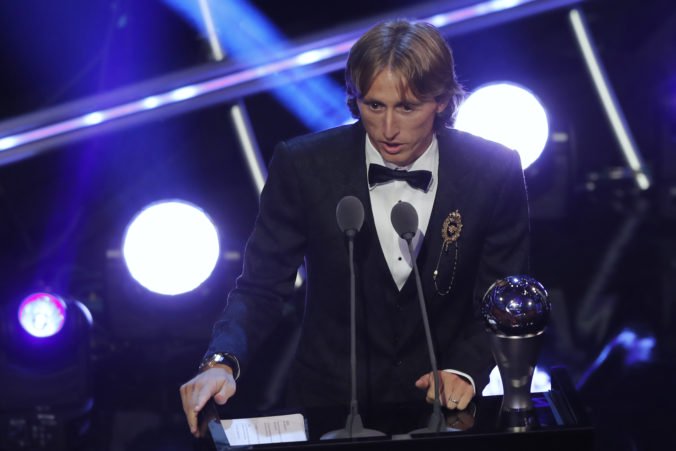 Najlepším hráčom za rok 2018 sa stal Luka Modrič, trénerom roka Didier Deschamps
