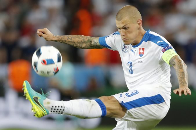 Zranený Martin Škrtel by mal stihnúť zápas Ligy národov proti Česku