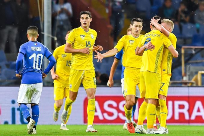 Ukrajina sa naladila na Ligu národov remízou v prípravnom zápase s Talianmi
