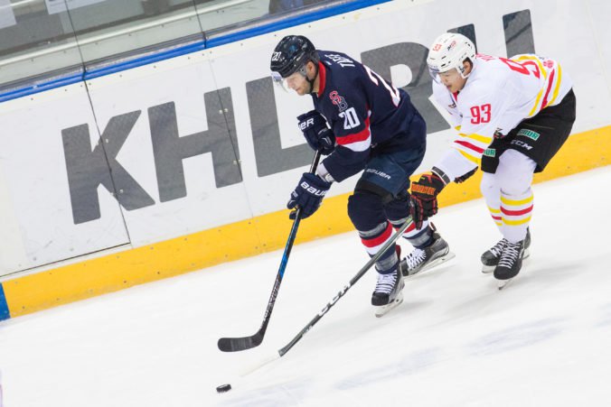 Slovan v KHL otočil zápas proti Omsku, o zisku dvoch bodov rozhodol v predĺžení Lamper