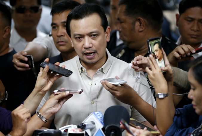 Súd zamietol žiadosť filipínskeho prezidenta o zatknutie opozičného senátora Trillanesa