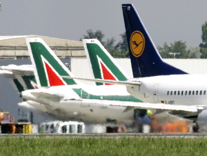 Lufthansa má stále záujem o Alitaliu, svoje plány však má aj talianska vláda
