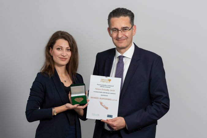 Henkel Slovensko získalo ocenenie Senior Friendly