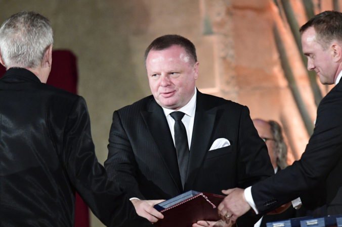 Prezident Českej republiky udelil Milanovi Fiľovi vysoké štátne vyznamenanie
