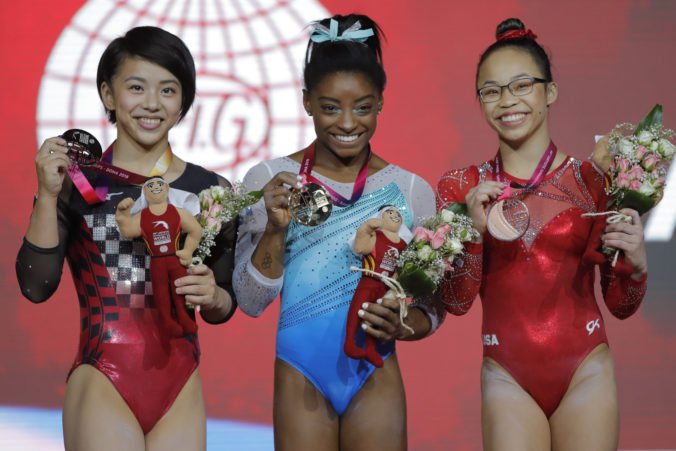 Zlato vo viacboji žien na MS v športovej gymnastike získala Američanka Bilesová