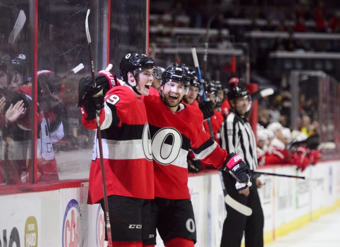 Video: Batherson v NHL napodobnil Demitru a zapísal sa do histórie Senators