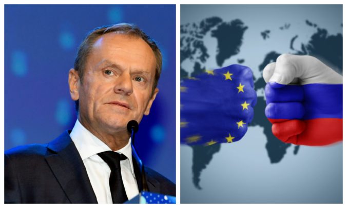 Predseda Európskej rady Tusk odsúdil provokácie Ruska, Európa bude smerom k Ukrajine jednotná