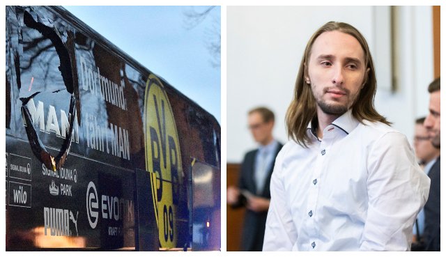 Sergej spoznal svoj trest za útok na autobus s hráčmi Borussie Dortmund