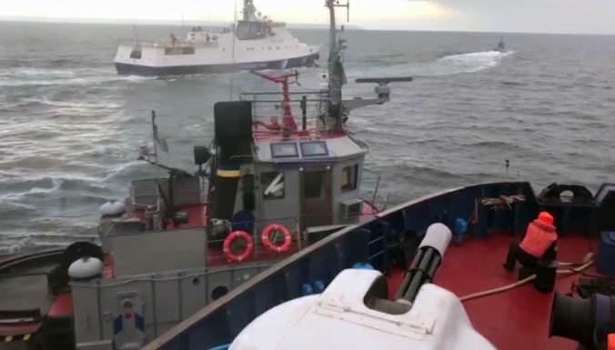Video: Na zadržaných lodiach boli aj agenti SBU, oznámili Rusi a označili to za dôkaz ukrajinskej provokácie
