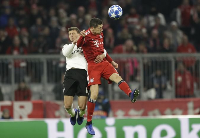 Video: Bayern v Lige majstrov nadelil Benfice „päťku“, Lewandowski dosiahol významný míľnik