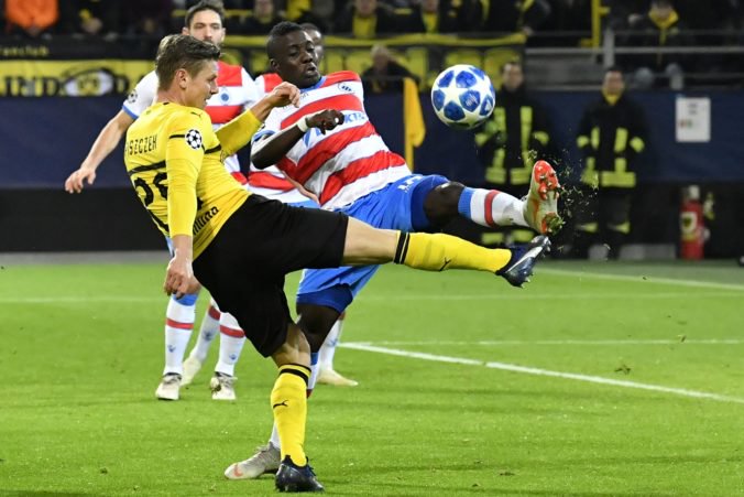 Video: Dortmund prekvapujúco remizoval s FC Bruggy, ale aj s Atléticom v Lige majstrov postupujú