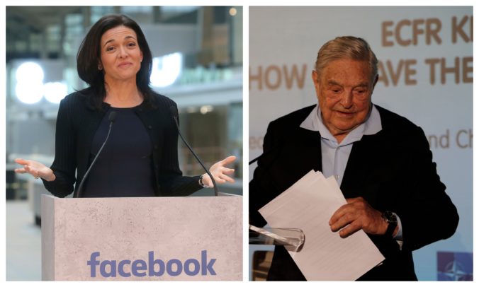 Medzi Facebookom a Sorosom panuje nepriateľstvo, potvrdila ho prevádzková riaditeľka