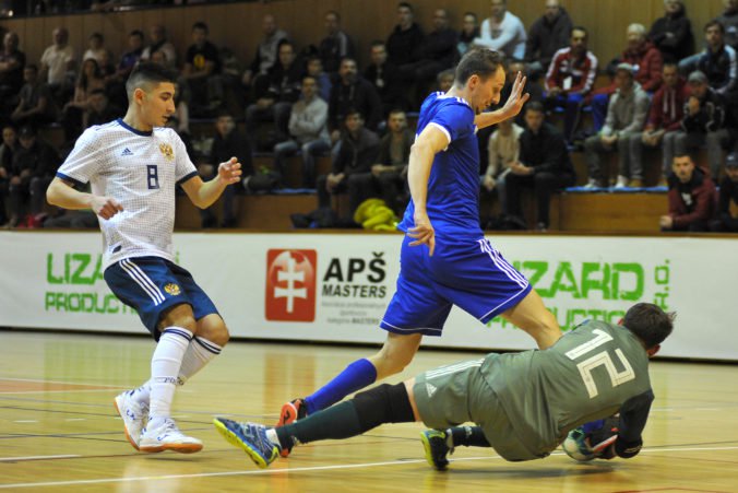 Slovenskí futsalisti začali Slovak Futsal Week prehrou, nestačili na favoritov z Ruska