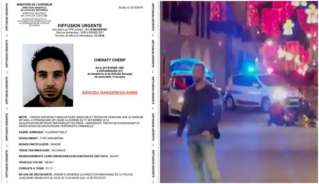 Polícia prosí o pomoc pri pátraní po útočníkovi zo Štrasburgu, Chekatt má bohaté policajné záznamy