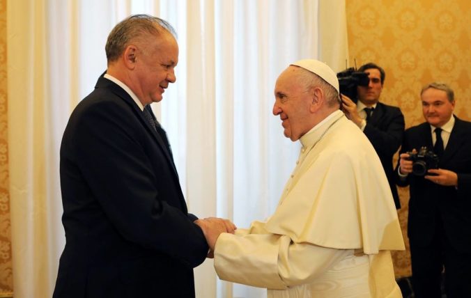 Prezident Kiska nazval pápeža Františka stelesnením dobra, hovorili aj o pokore u politikov
