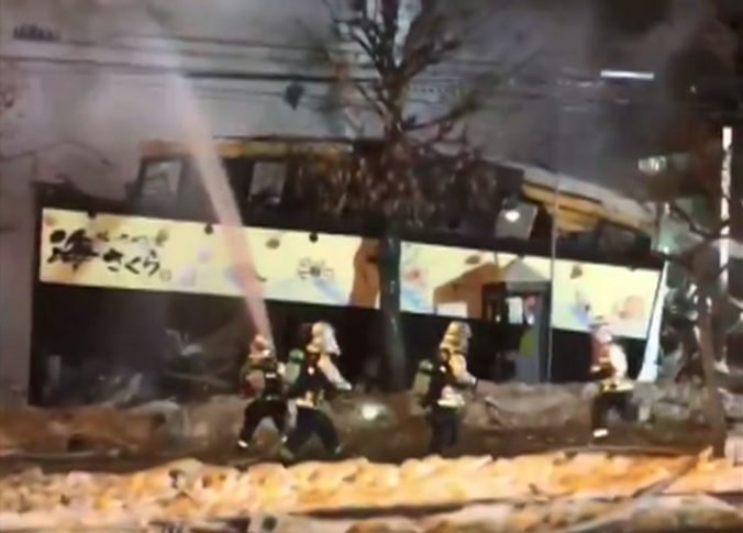 Video: Reštauráciou v Sappore otriasol výbuch, zranenia utrpeli desiatky ľudí