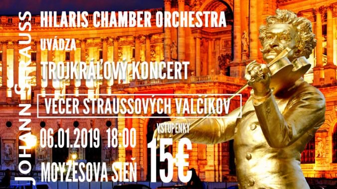 Trojkráľový koncert – večer Straussových valčíkov