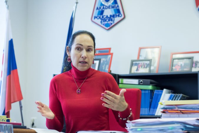 Kurilovská zhodnotila svoju prácu na policajnej akadémii a predstavila plány do budúcnosti
